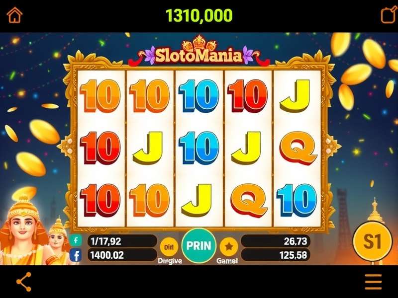 Slotomania Game interface showing popular slot machines