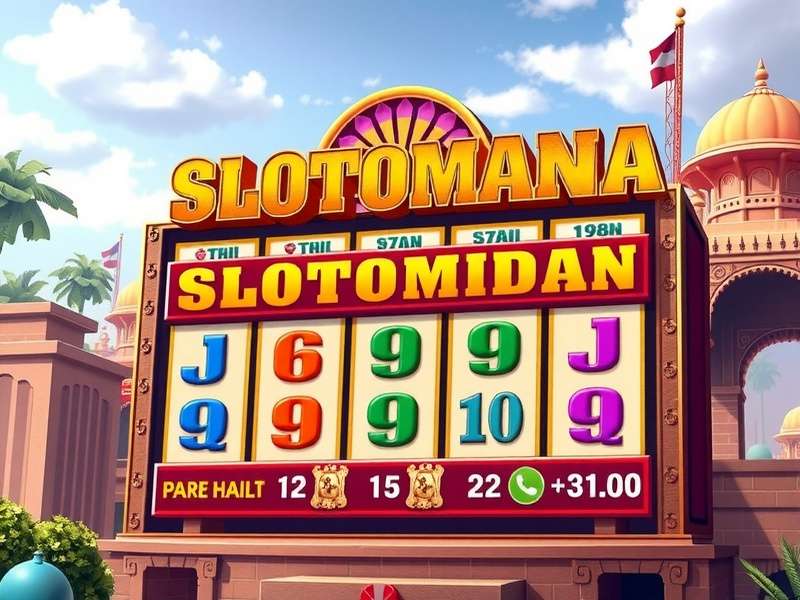 Detailed Slotomania Game Interface Showing Rules and Paylines