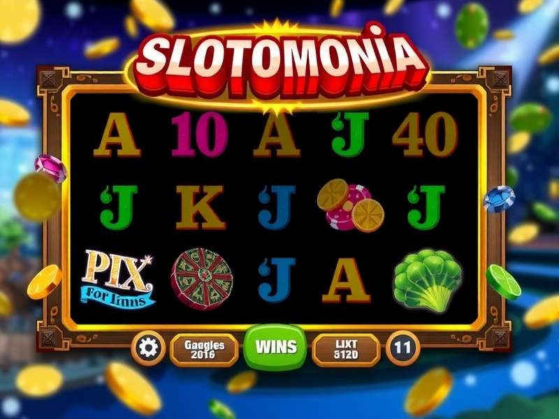 Slotomania game interface on mobile