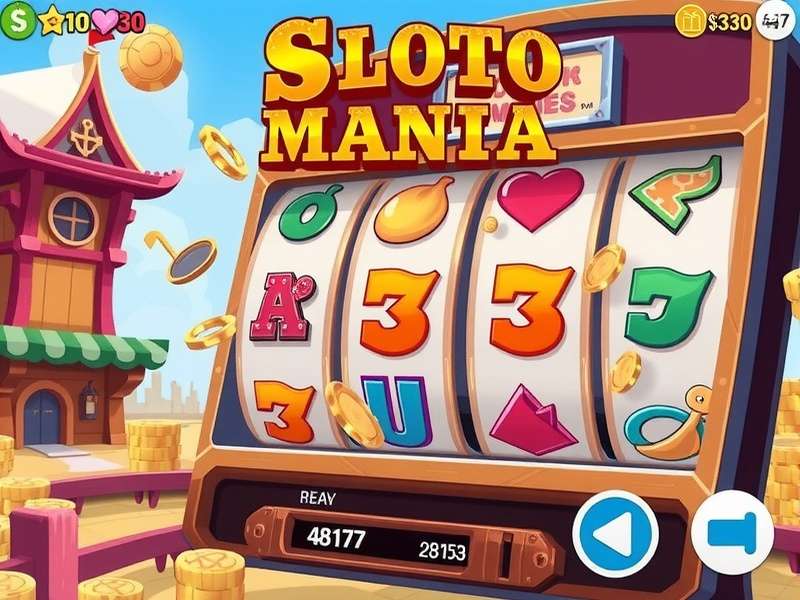 Slotomania Games Free Download Interface showing vibrant slot machines
