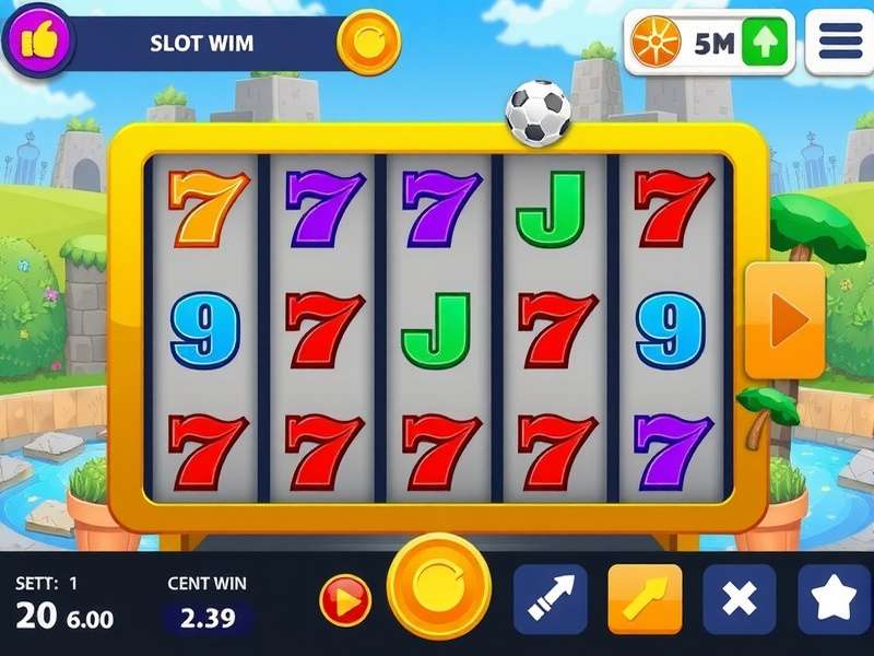 Slotomania Game Interface on PC