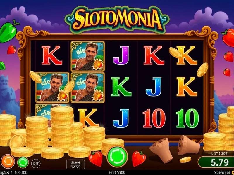Slotomania Game Update Interface on Computer Screen
