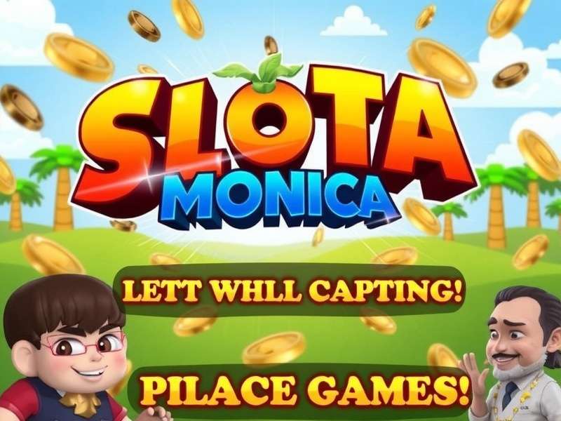 Woman playing Slotomania game on a smartphone and laptop