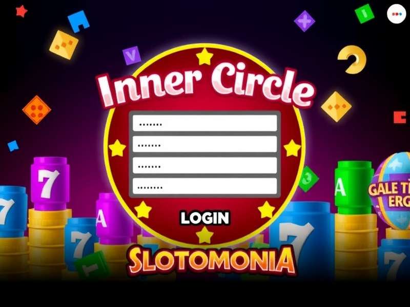 Step-by-step visual guide to Inner Circle Slotomania login process