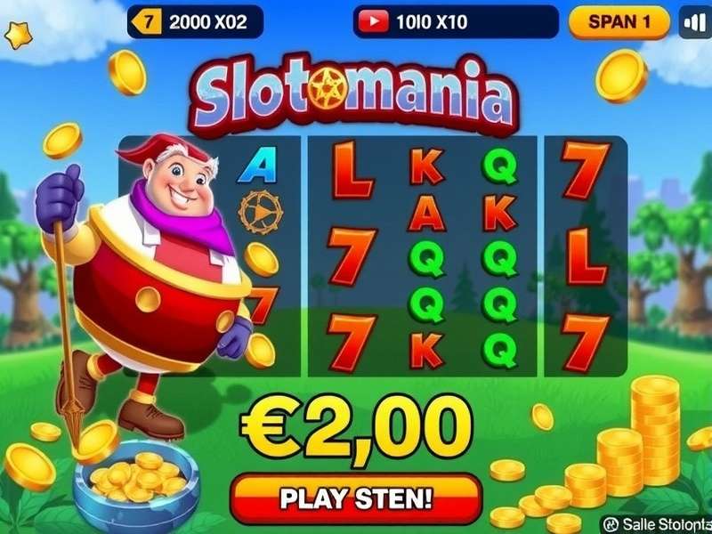 Slotomania Game Interface showing rules and regulations