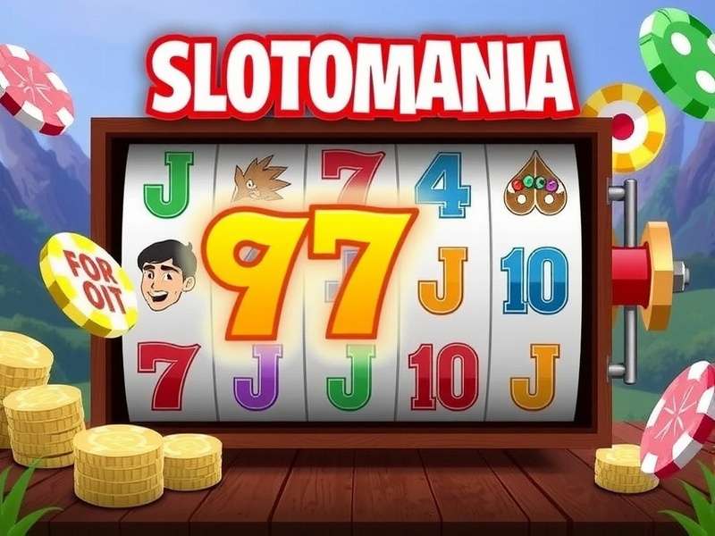 Slotomania 2023 game interface showing new slots and features