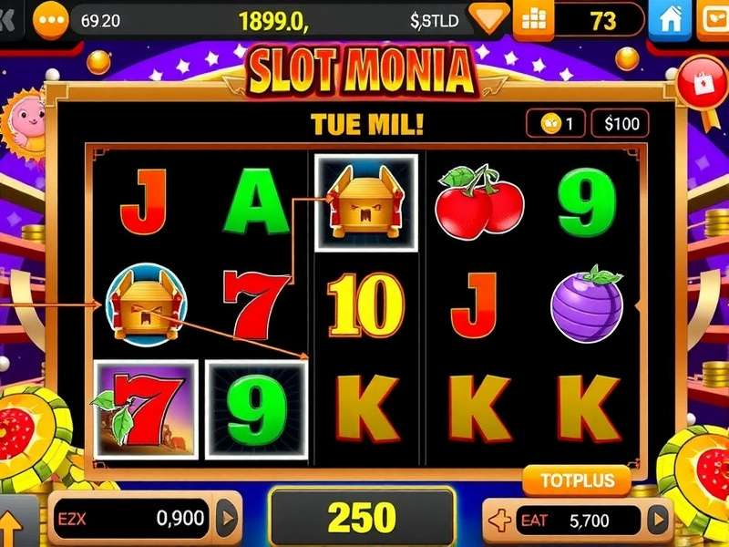 Slotomania game interface showing free slot machines and bonus rounds
